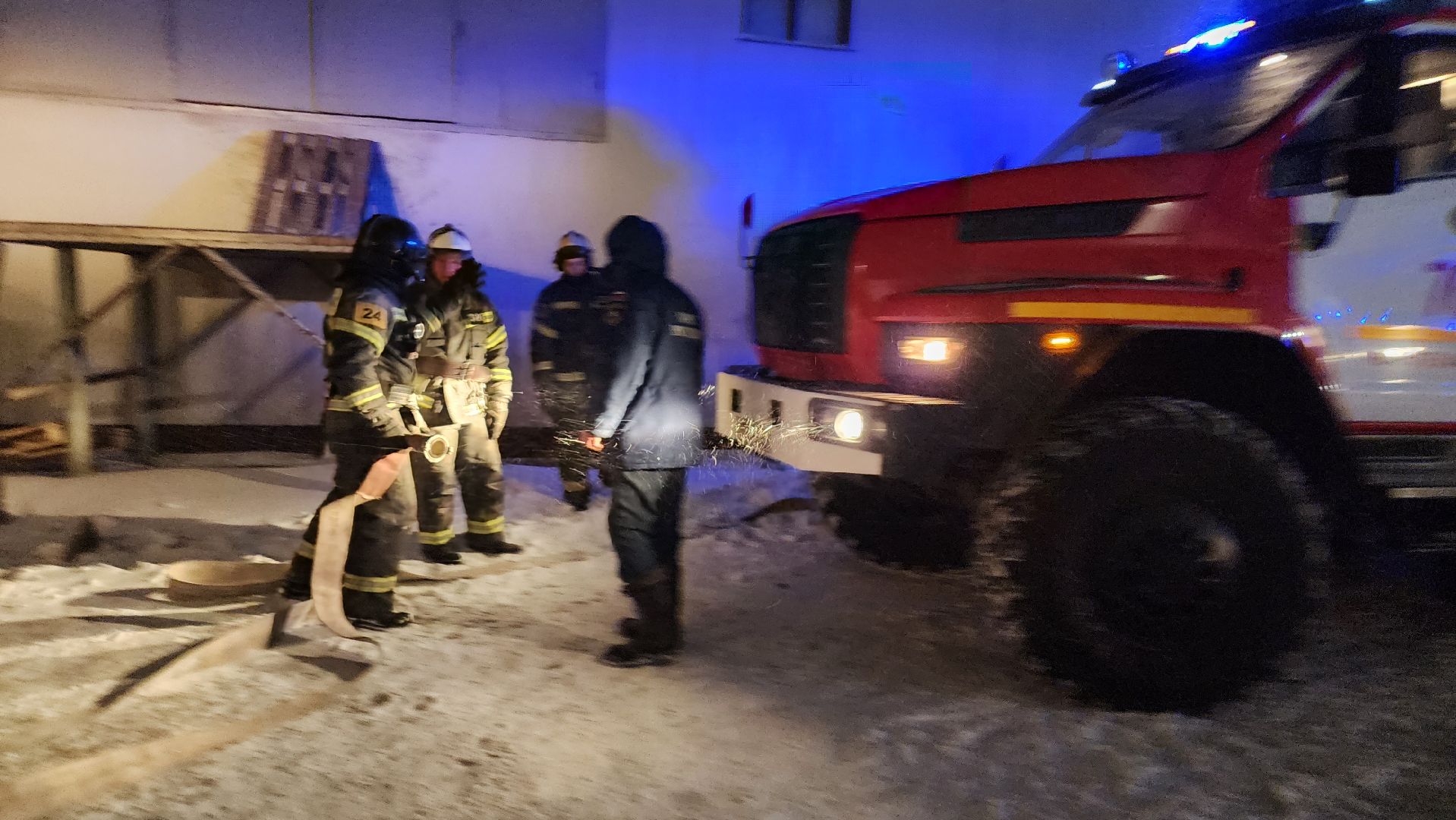 Подмосковье, Ивантеевка, ЧП, Пожар,