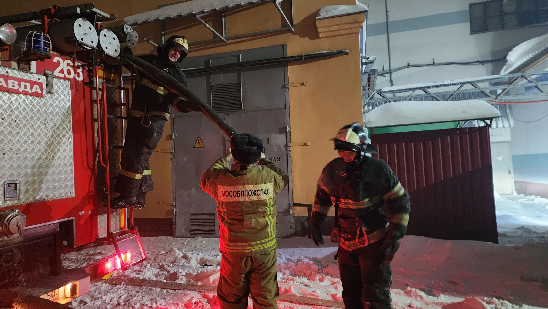 Подмосковье, Ивантеевка, ЧП, Пожар,