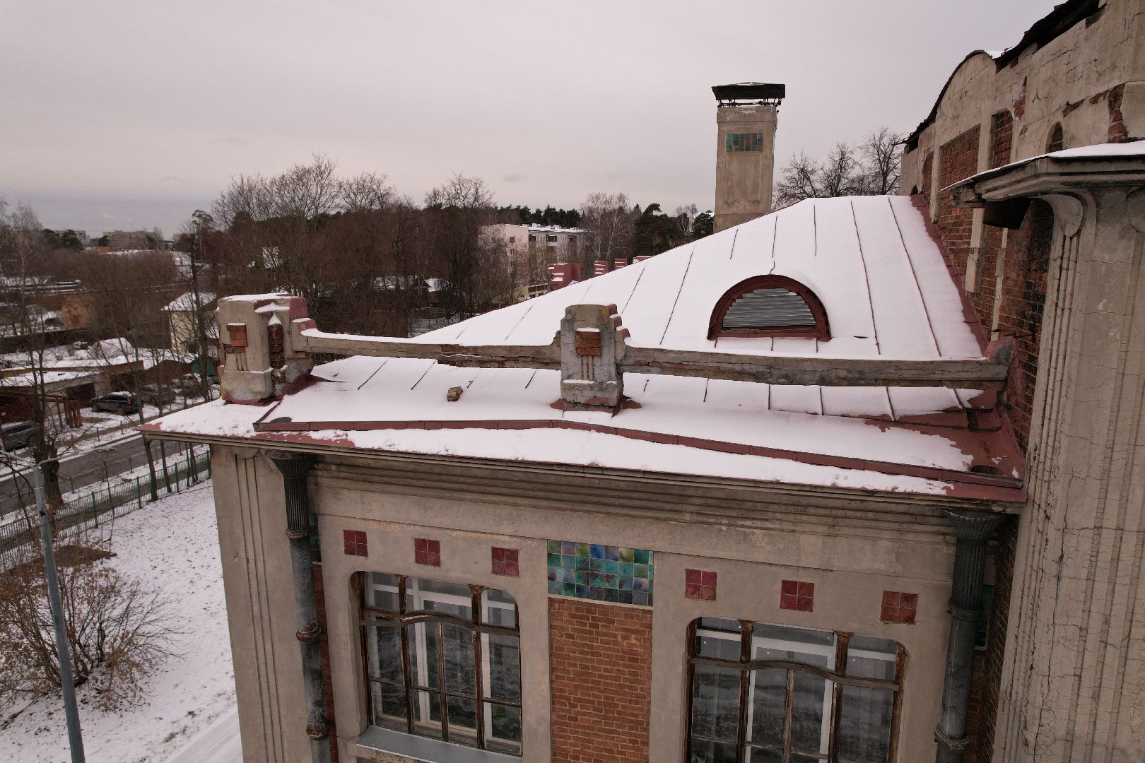 видео с коптера, школа, фильм,