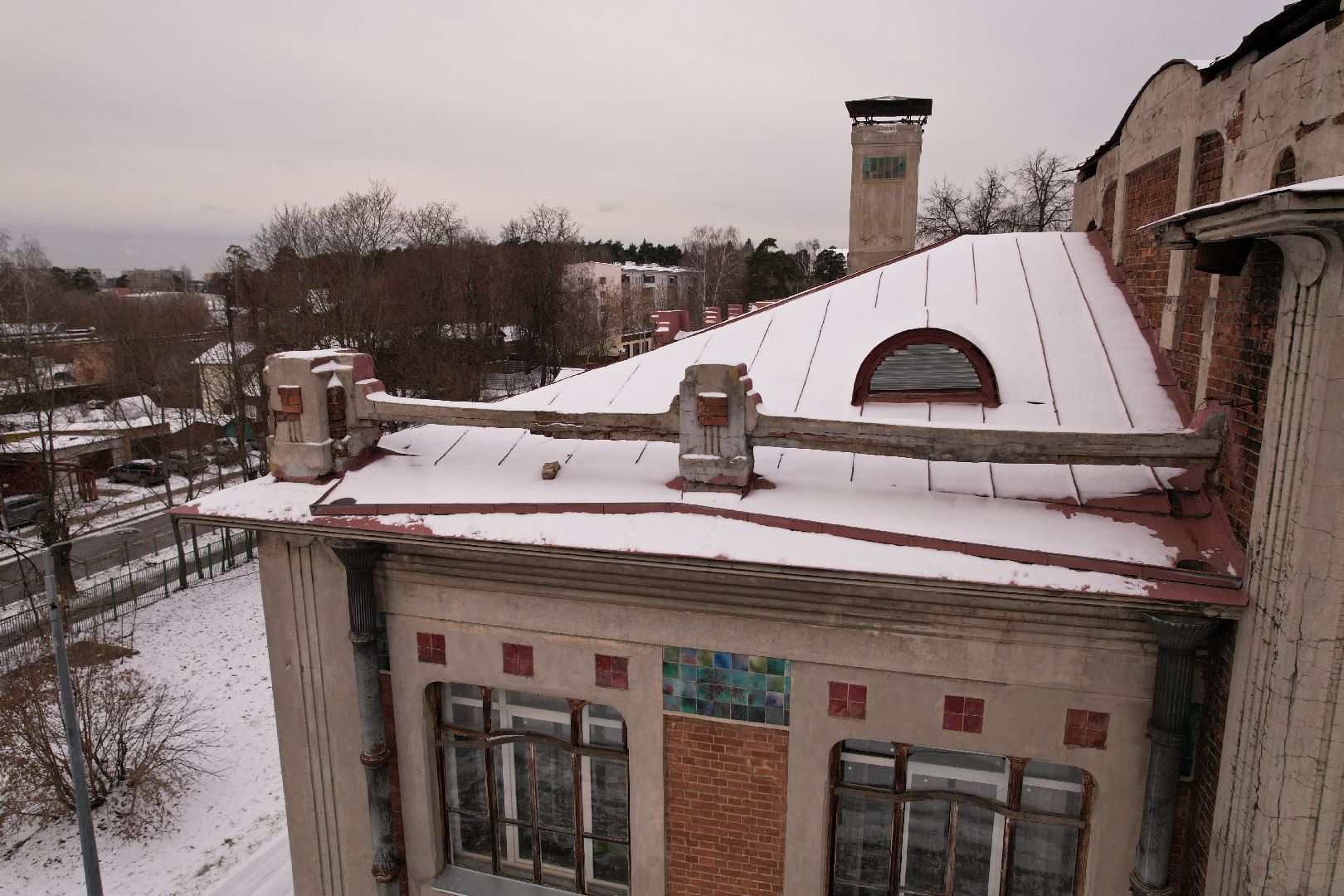 видео с коптера, школа, фильм,