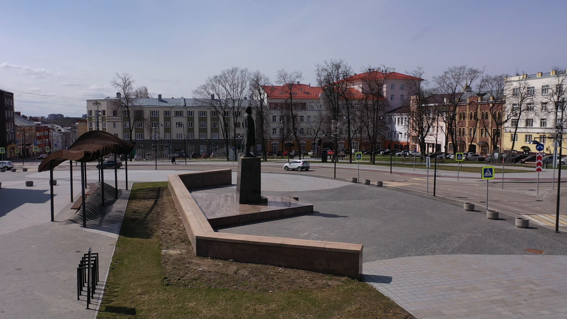 видео с коптера, серпухов, архитектура, города,