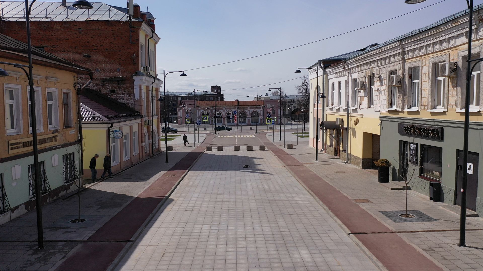 видео с коптера, серпухов, архитектура, города,