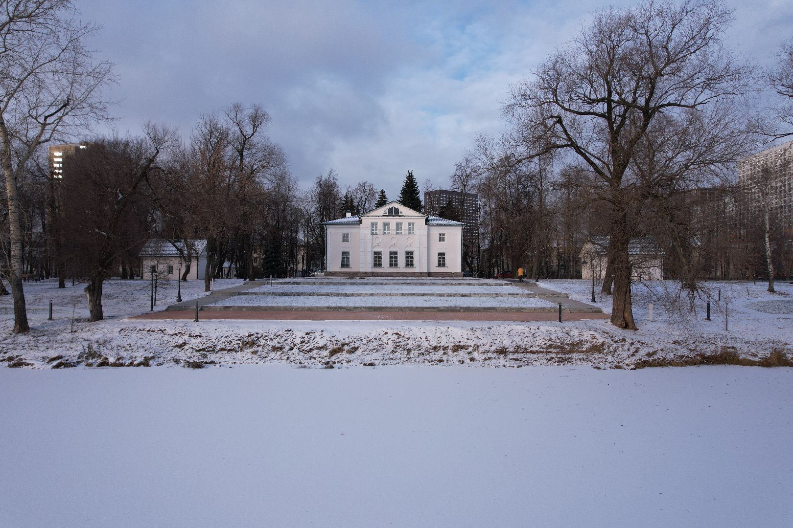 видео с коптера, белая дача, котельники,