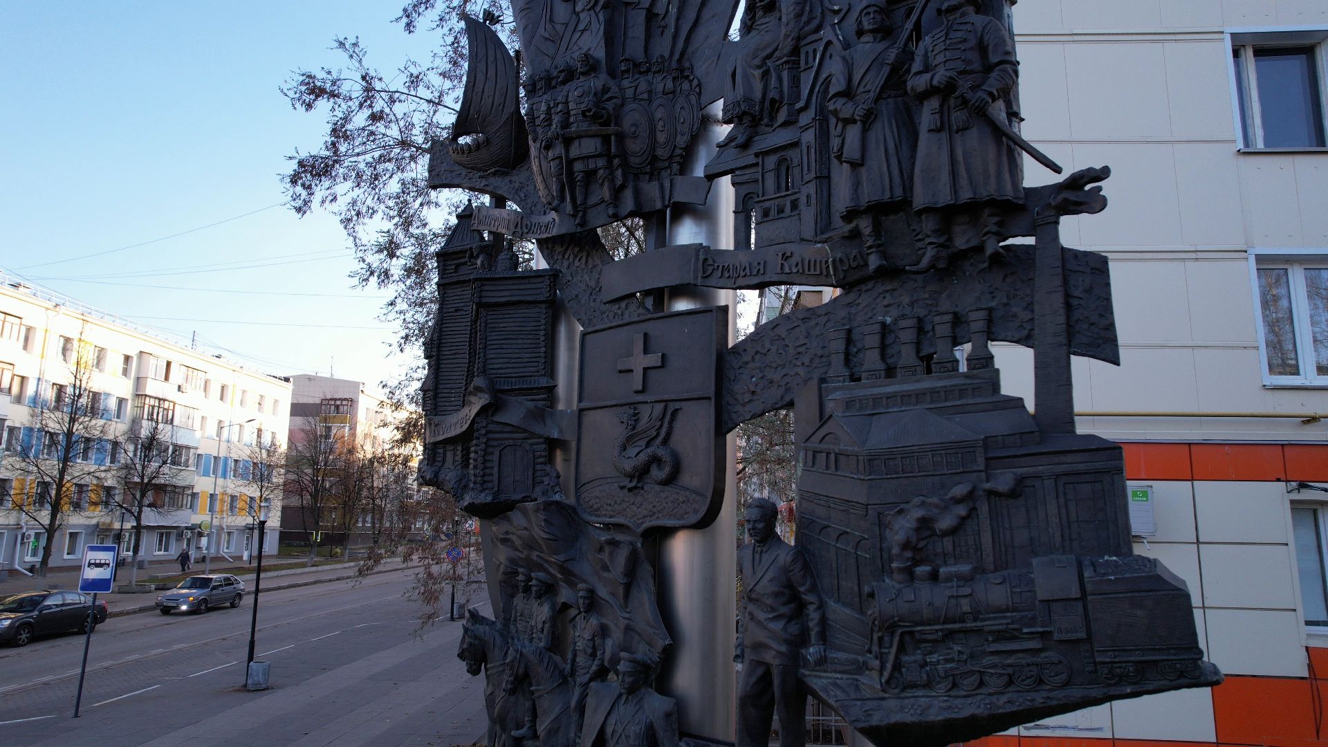 видео с коптера, кашира, благоустройство,