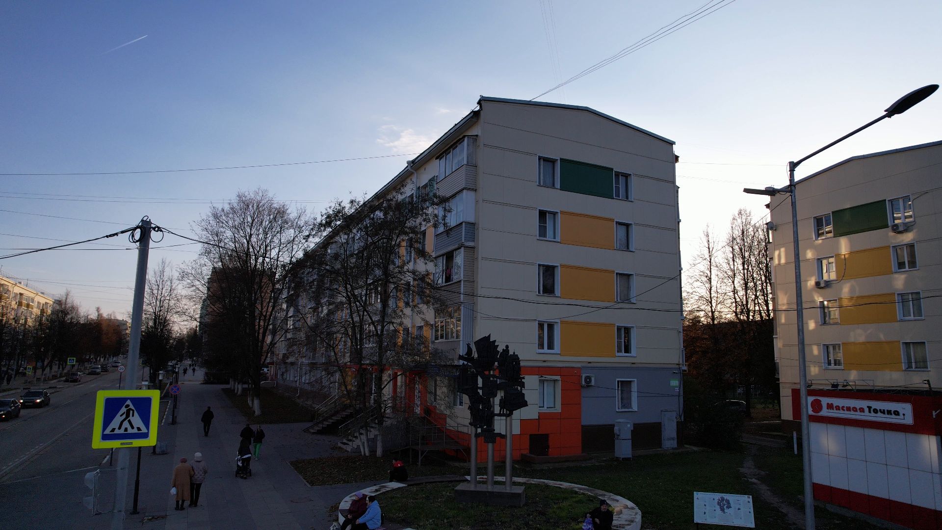 видео с коптера, кашира, благоустройство,