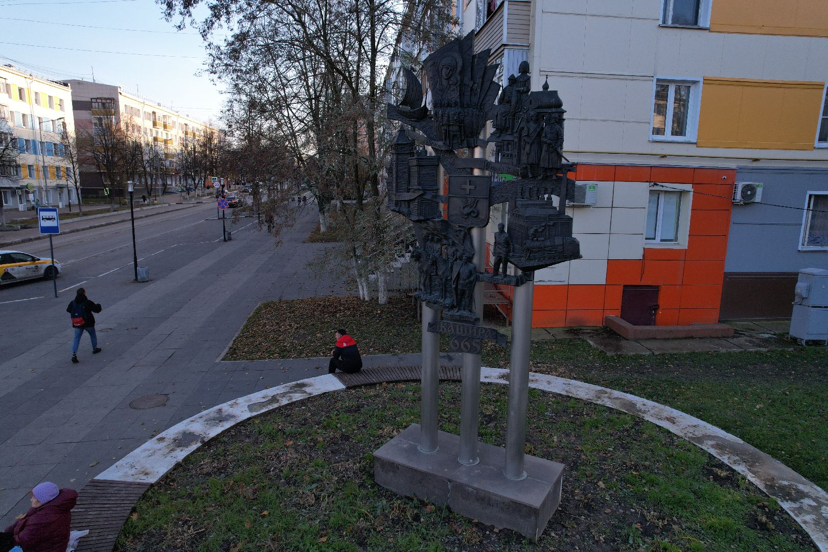 видео с коптера, кашира, благоустройство,