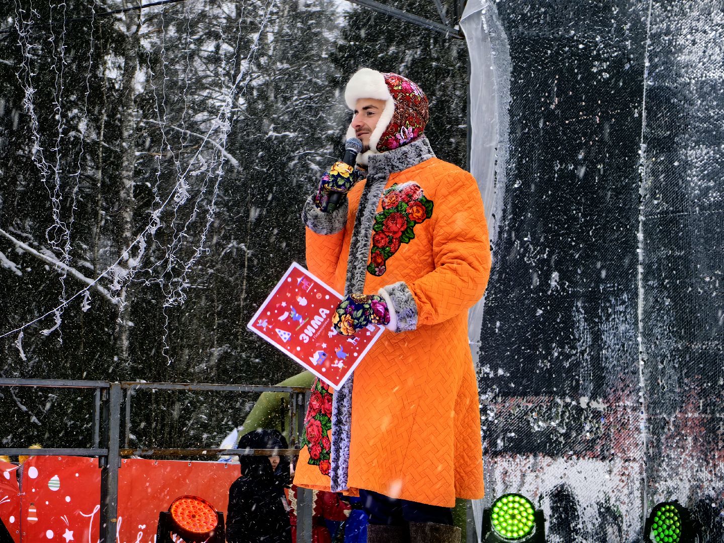 ель, Соборная площадь, главная ель страны, Дед Мороз, Снегурочка,
