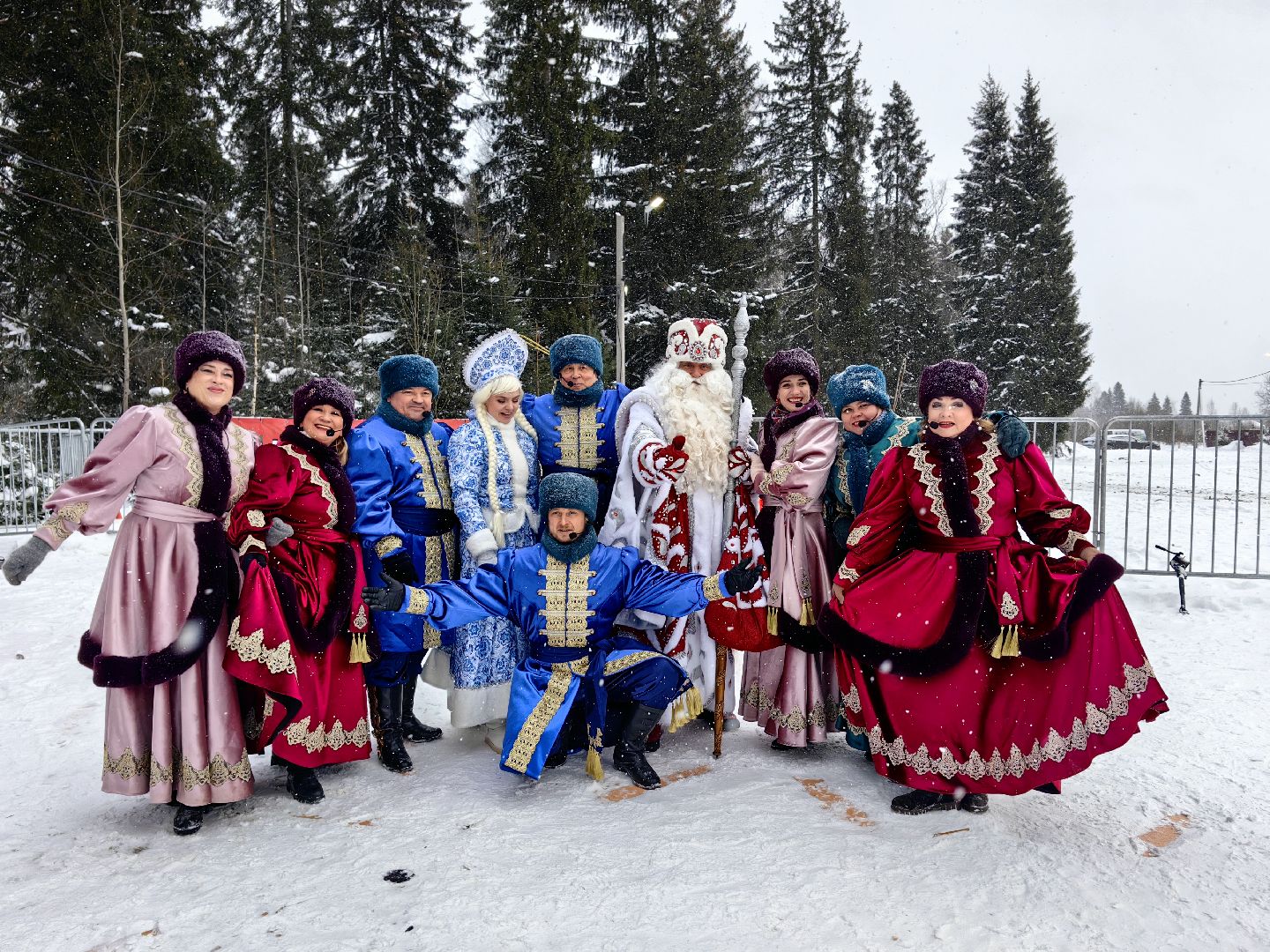 ель, Соборная площадь, главная ель страны, Дед Мороз, Снегурочка,