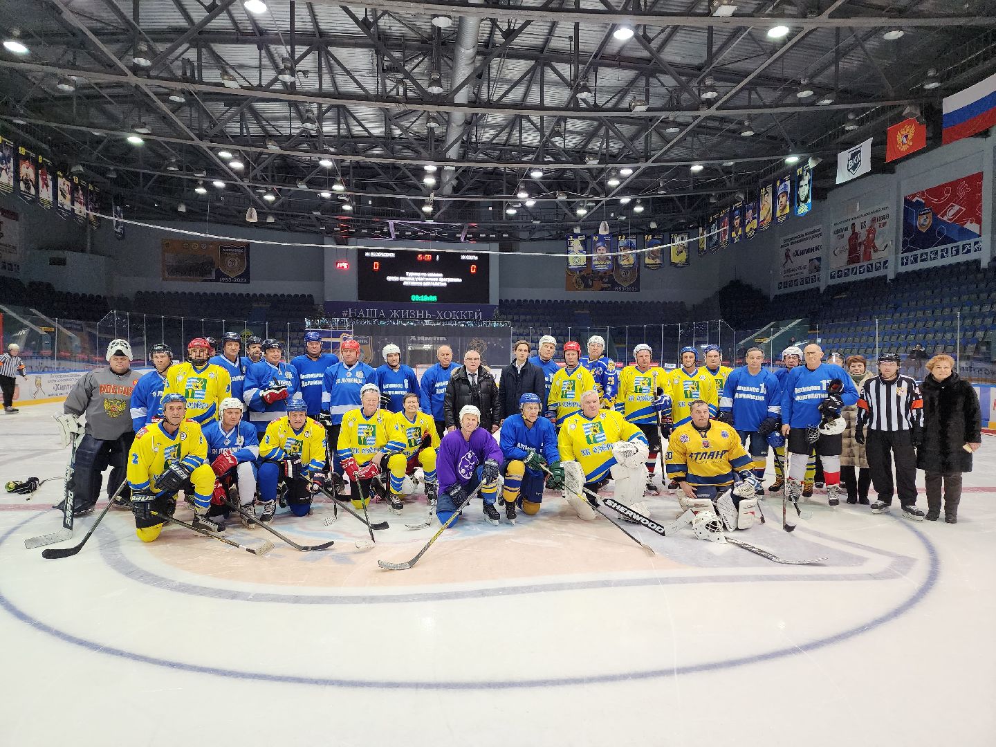 воскресенск, хоккей, спорт, пенсионеры, активное долголетие,