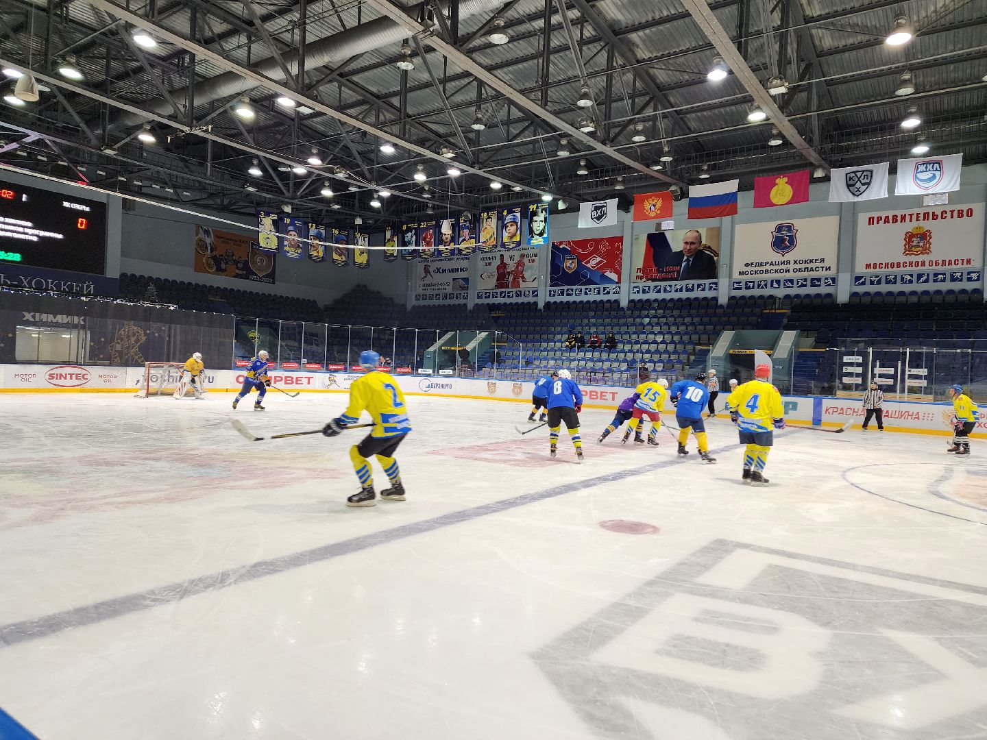 воскресенск, хоккей, спорт, пенсионеры, активное долголетие,