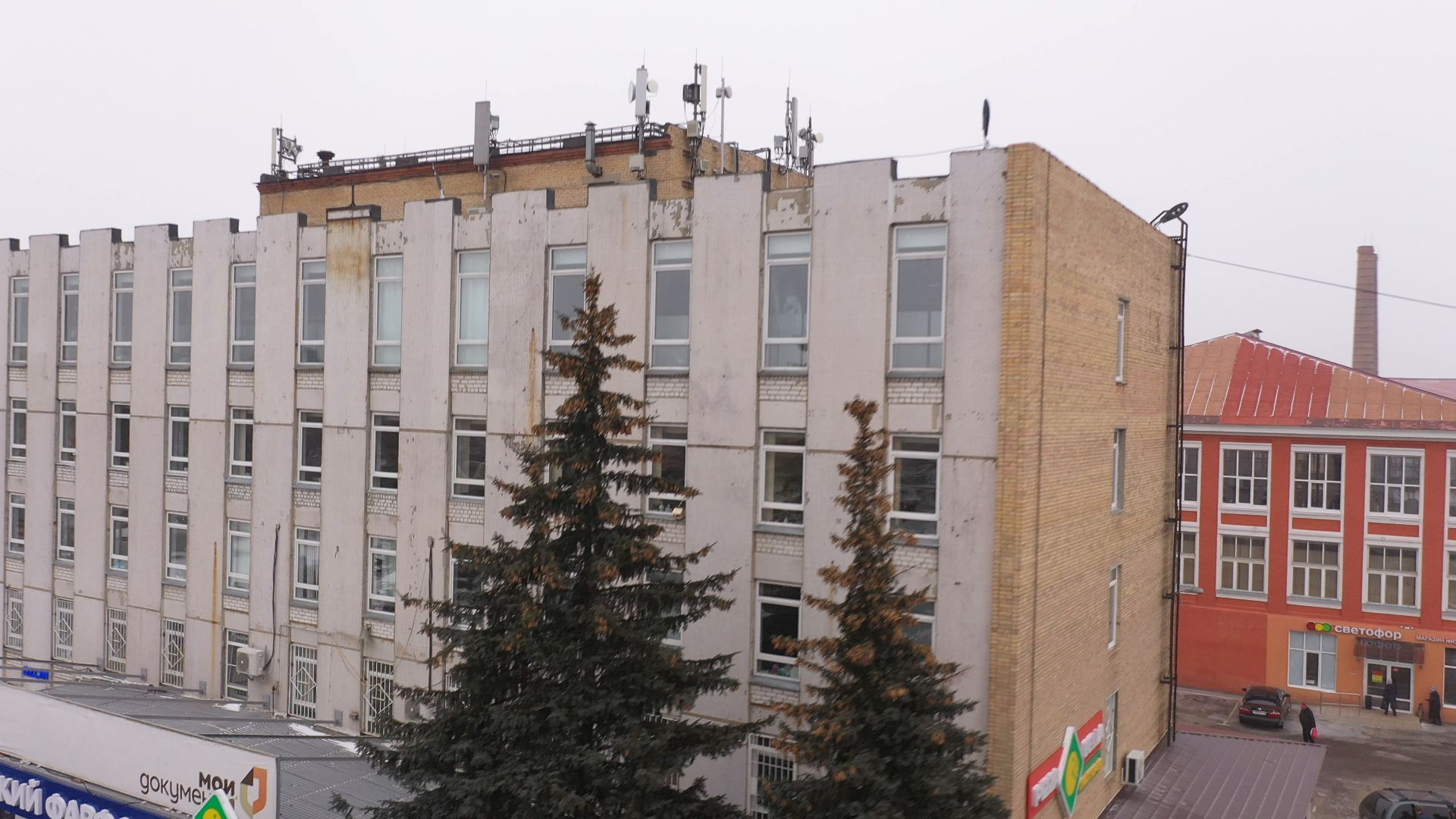 видео с коптера, ликино-дулево, промышленность,