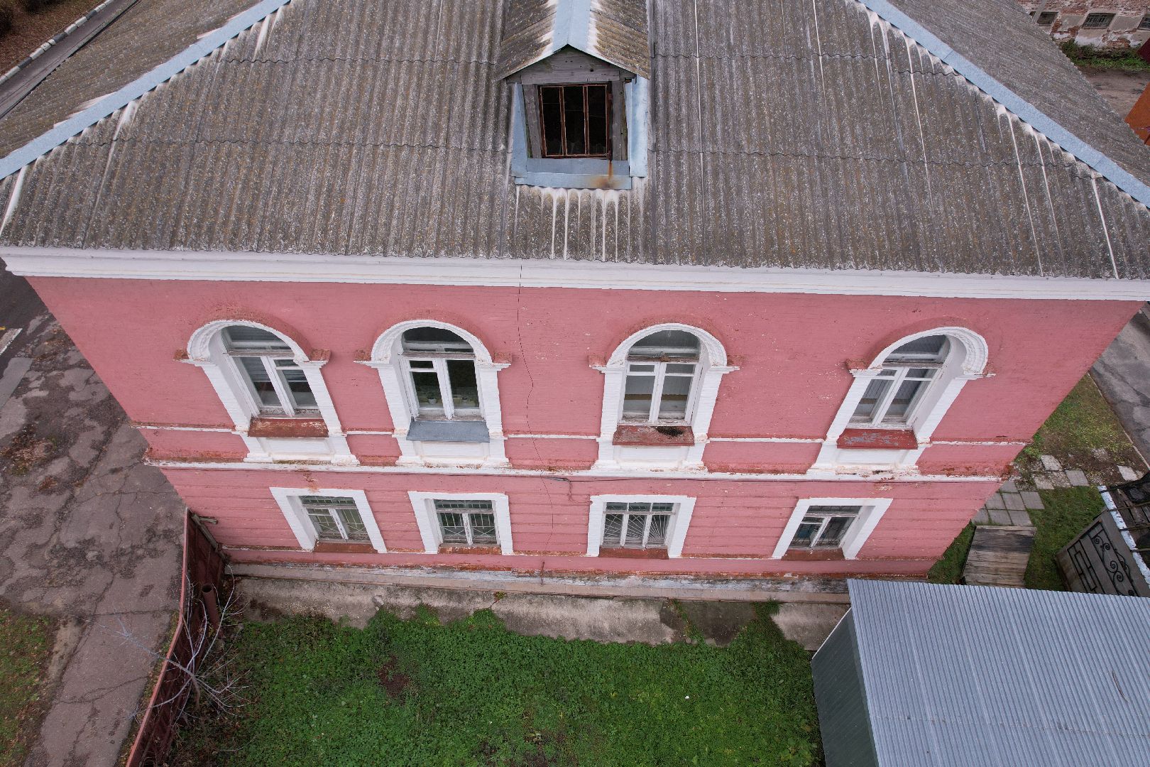 видео с коптера, кашира, архитектура,