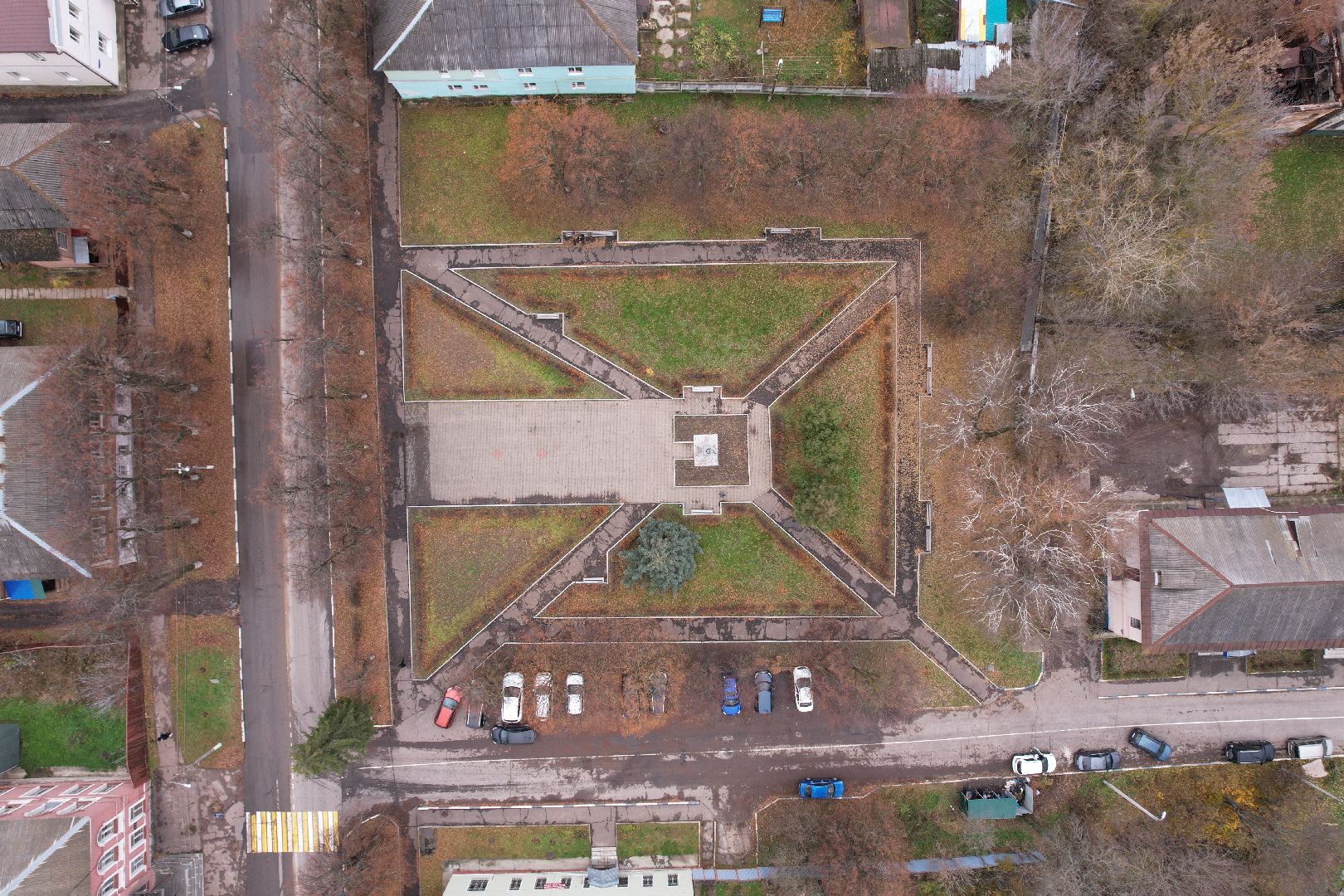 видео с коптера, кашира, архитектура,