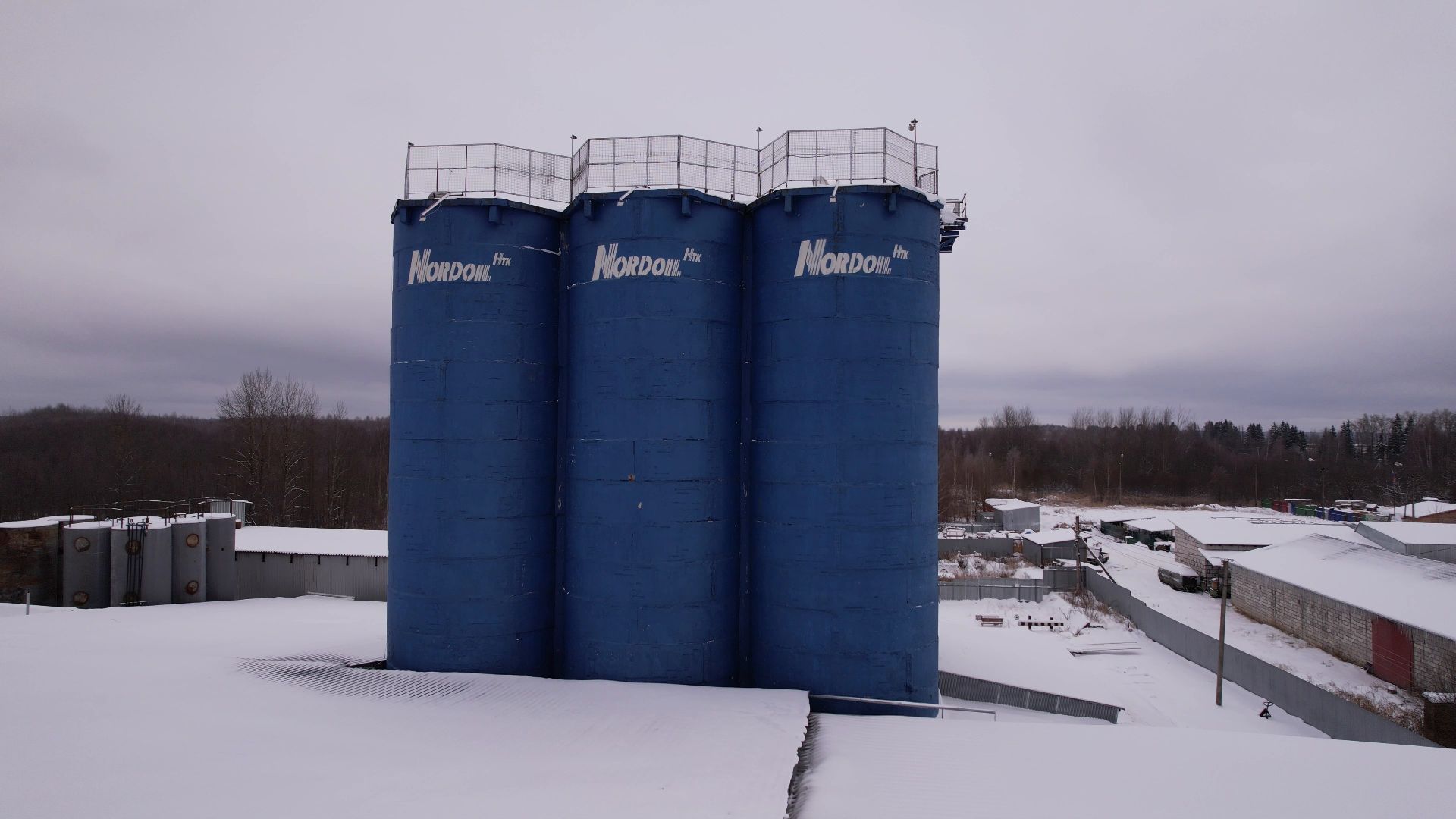 видео с коптера,