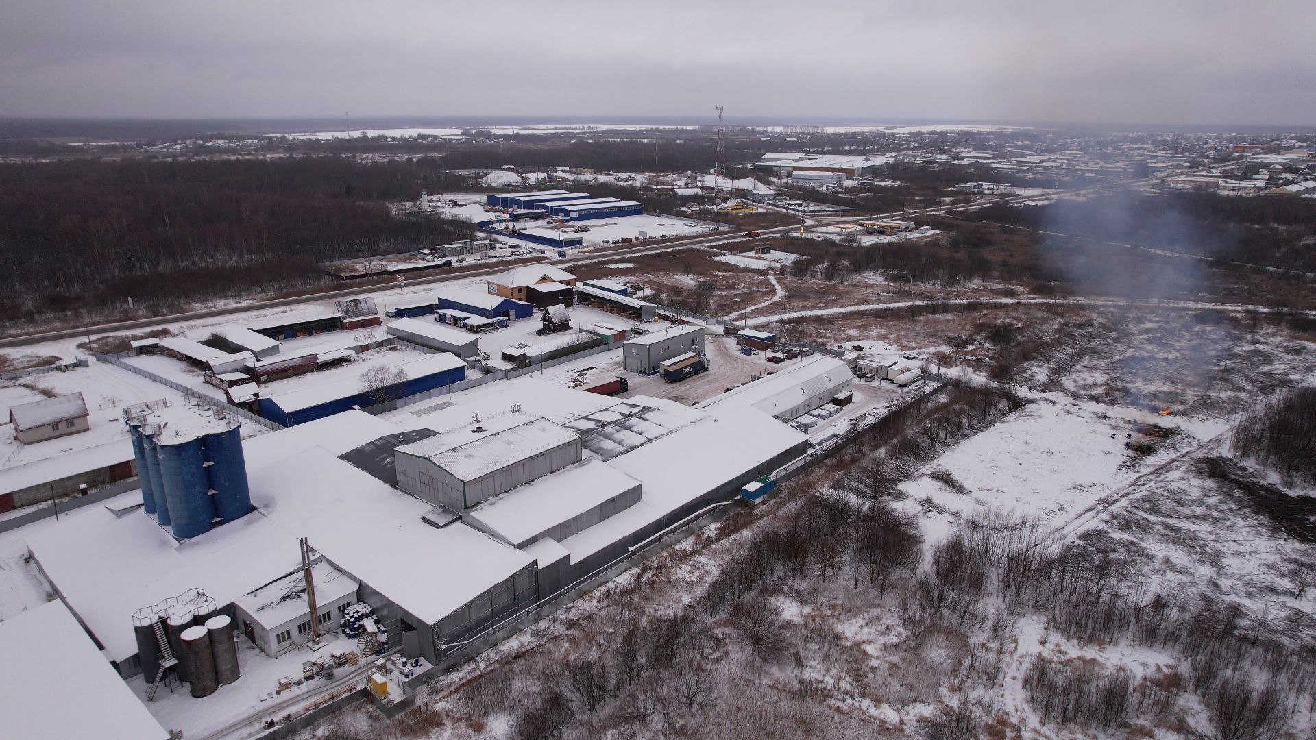 видео с коптера,