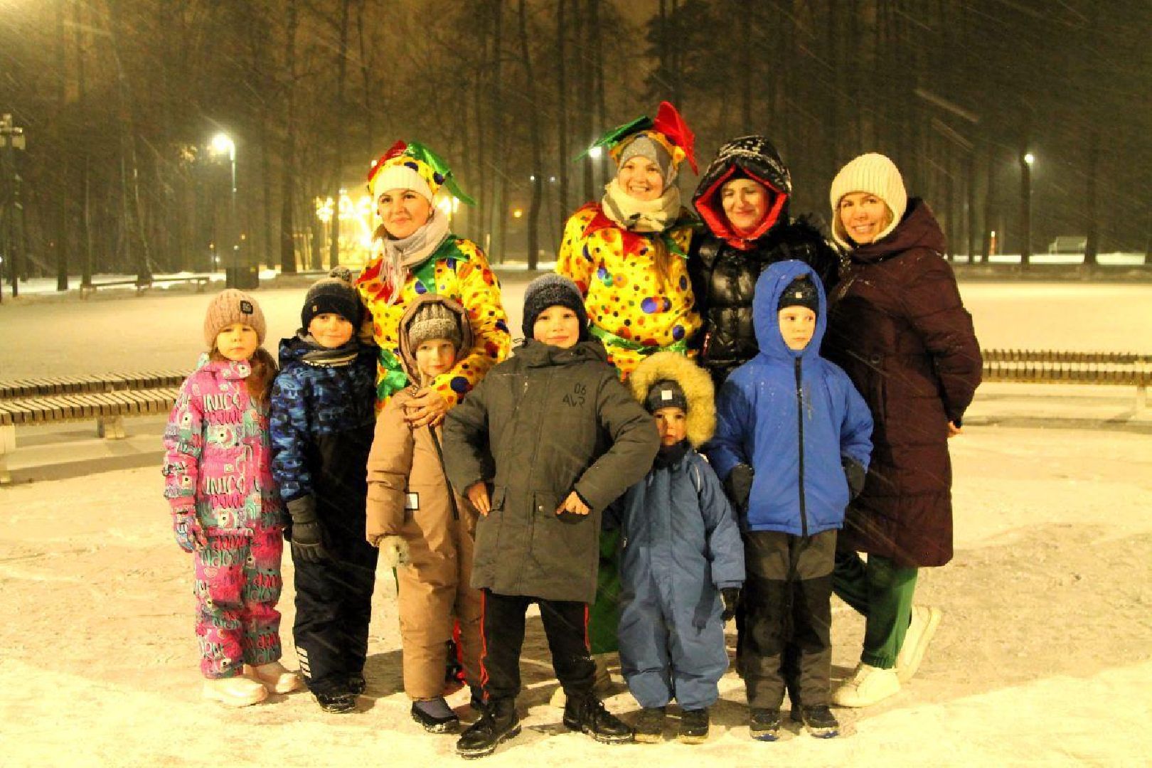 воскресенск, зима в подмосковье, новый год, парки подмосковья, кривякино, москворецкий,