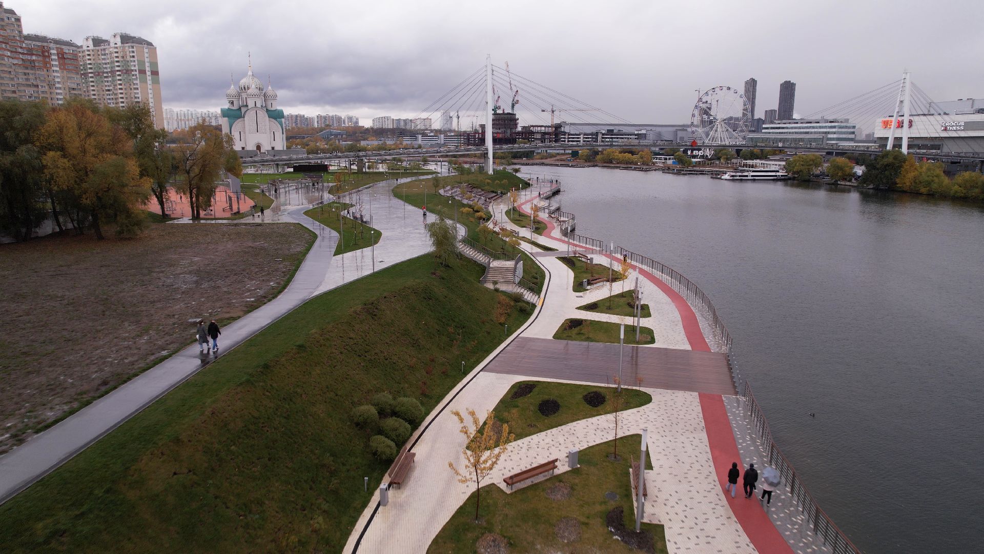 видео с коптера,