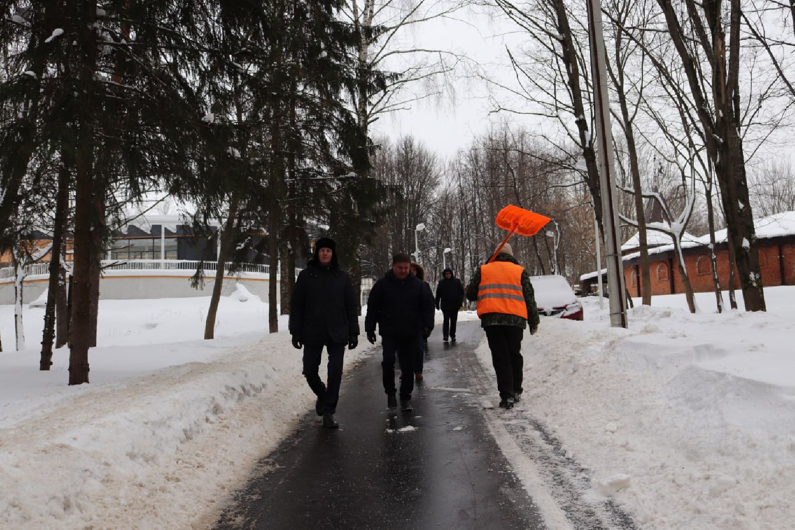 пущино, благоустойство, уборка снега,