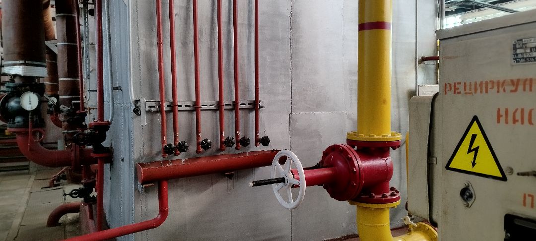 Луховицы, Белоомут, паводок, котельная