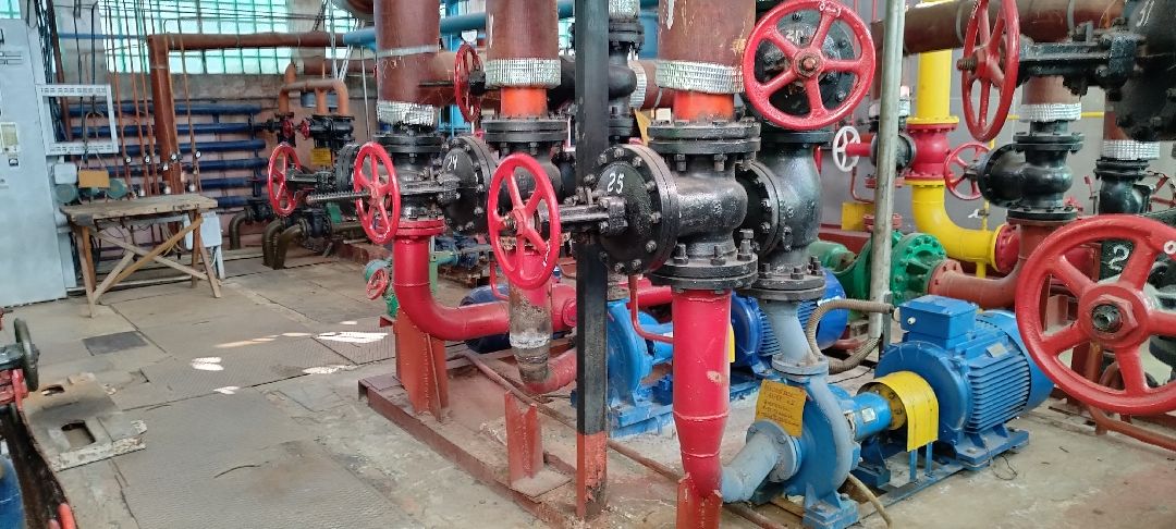 Луховицы, Белоомут, паводок, котельная