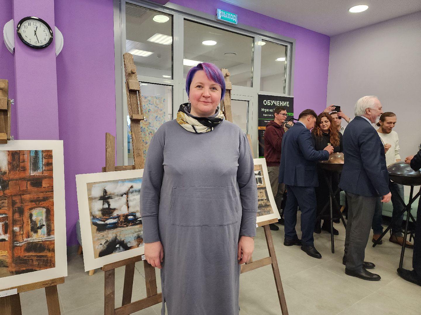 раменское, культура, ЦКР Гармония, Выставка картин Ольги Вереск,