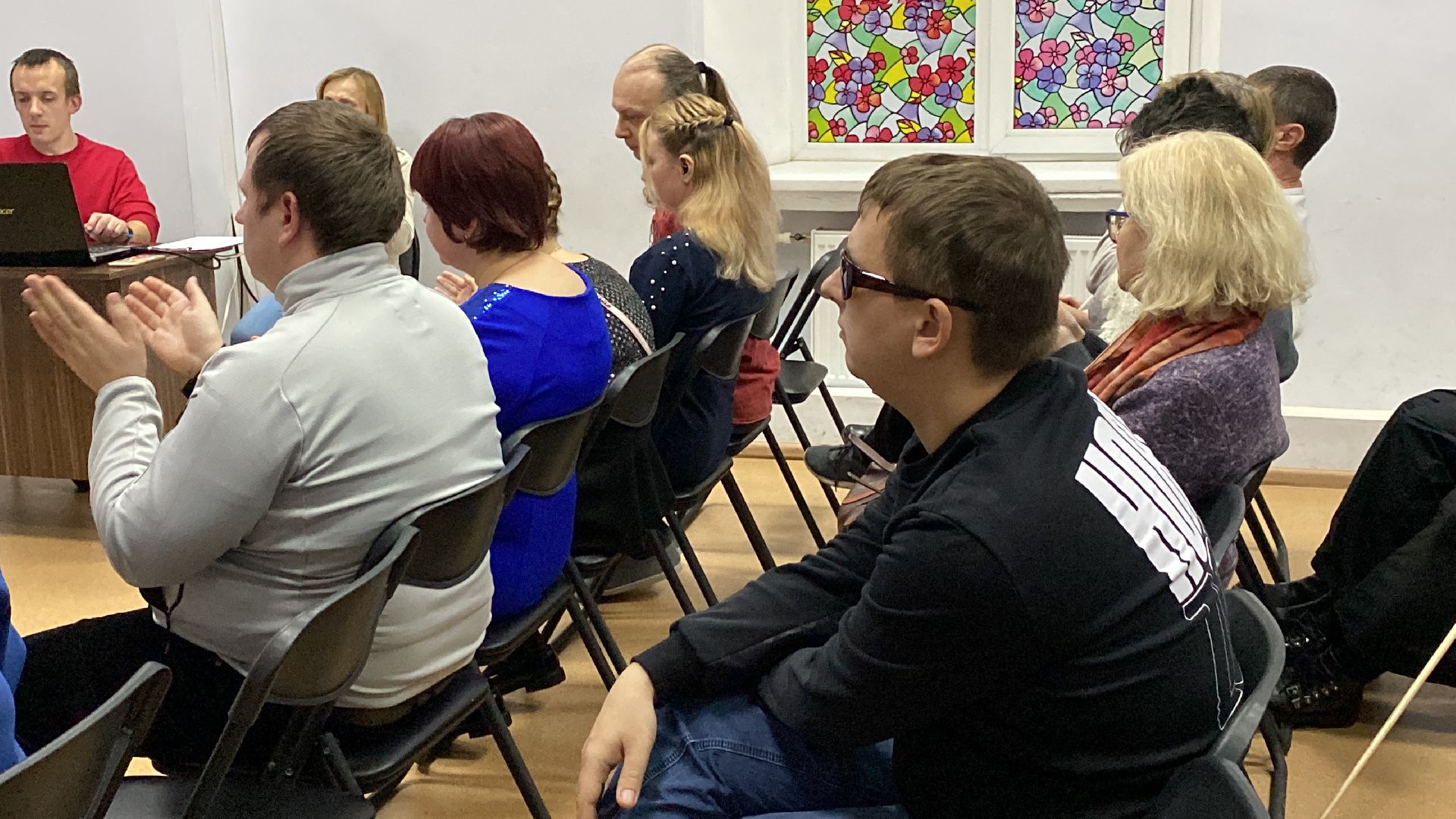 волоколамск, слепые, реабилитация, концерт, песни под гитару, инвалиды,