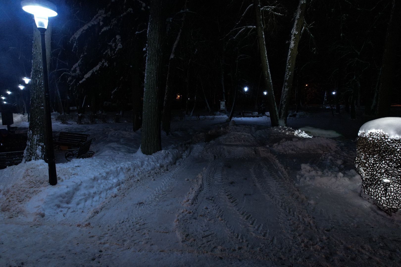 видео с коптера, сергиев посад, парк, благоустройство,