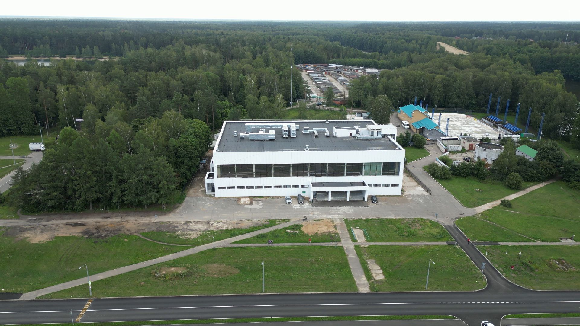 черноголовка, видео с коптера, строительство, ремонт, спорт,