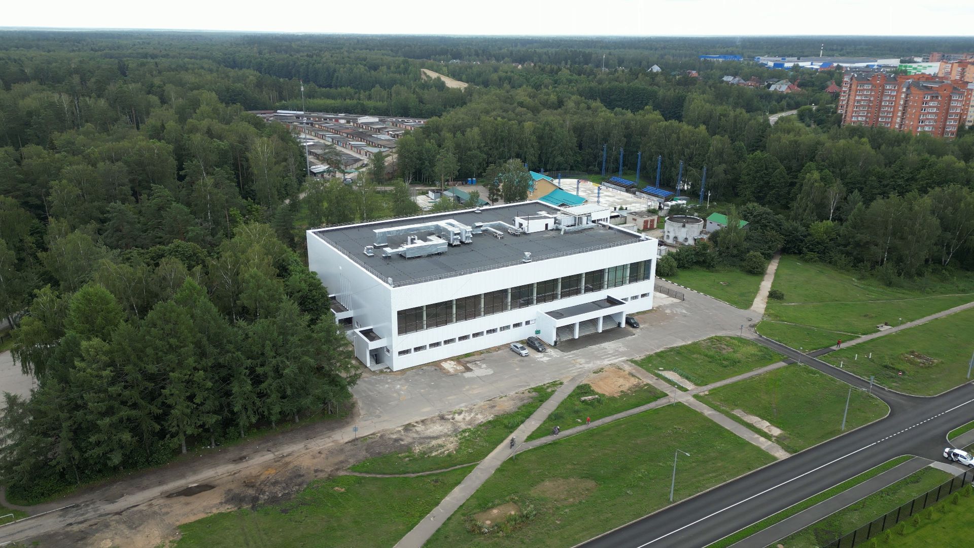 черноголовка, видео с коптера, строительство, ремонт, спорт,