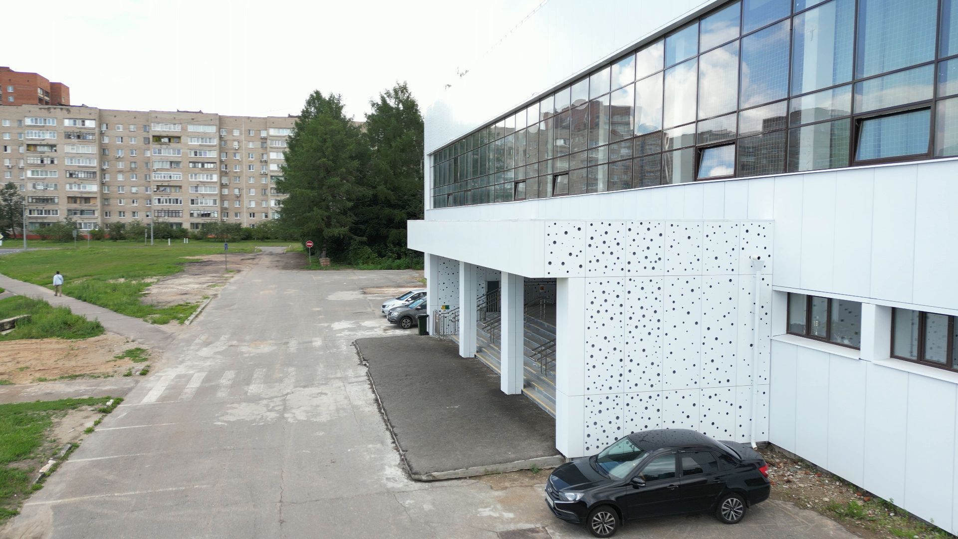 черноголовка, видео с коптера, строительство, ремонт, спорт,