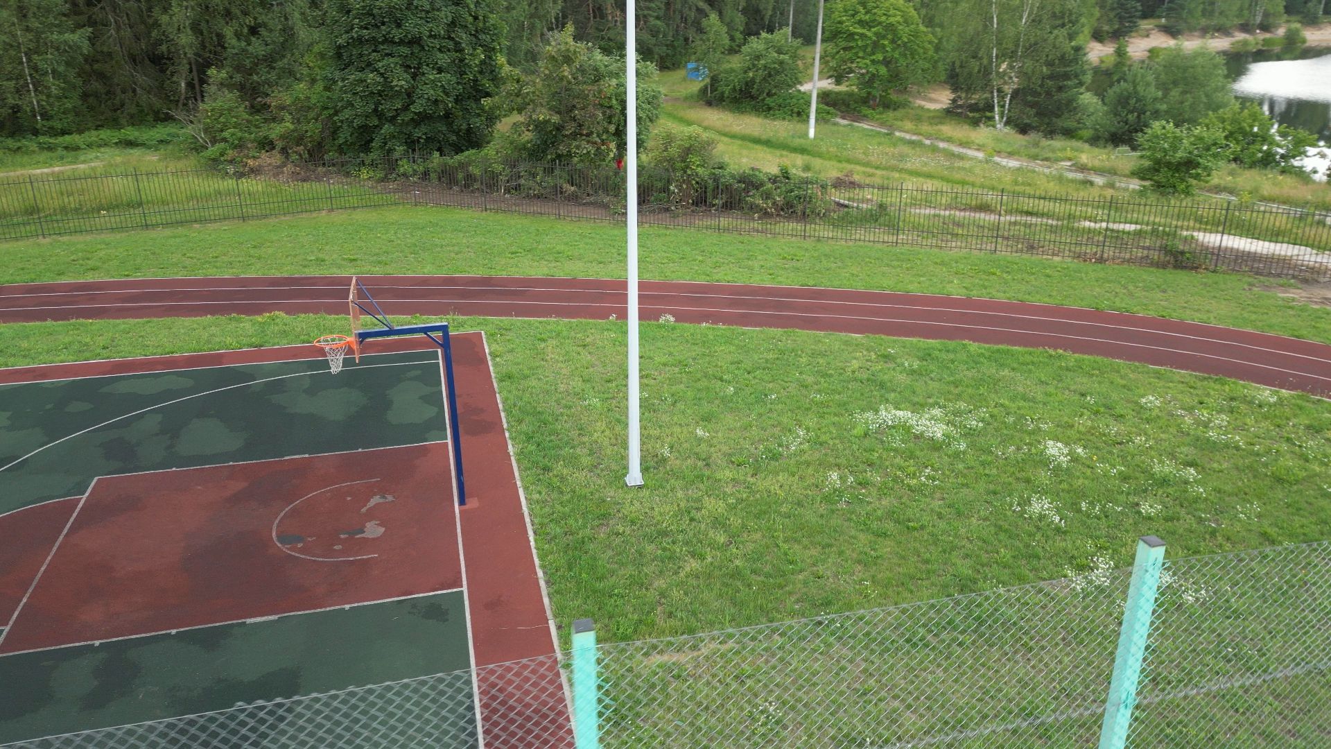 видео с коптера, спорт, черноголовка, благоустройство, строительство,