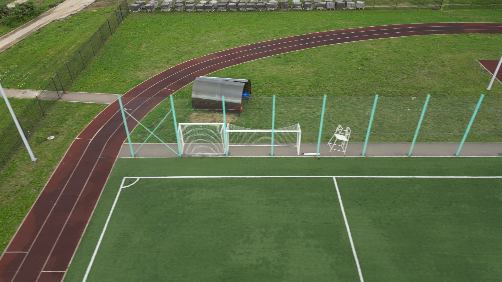 видео с коптера, спорт, черноголовка, благоустройство, строительство,