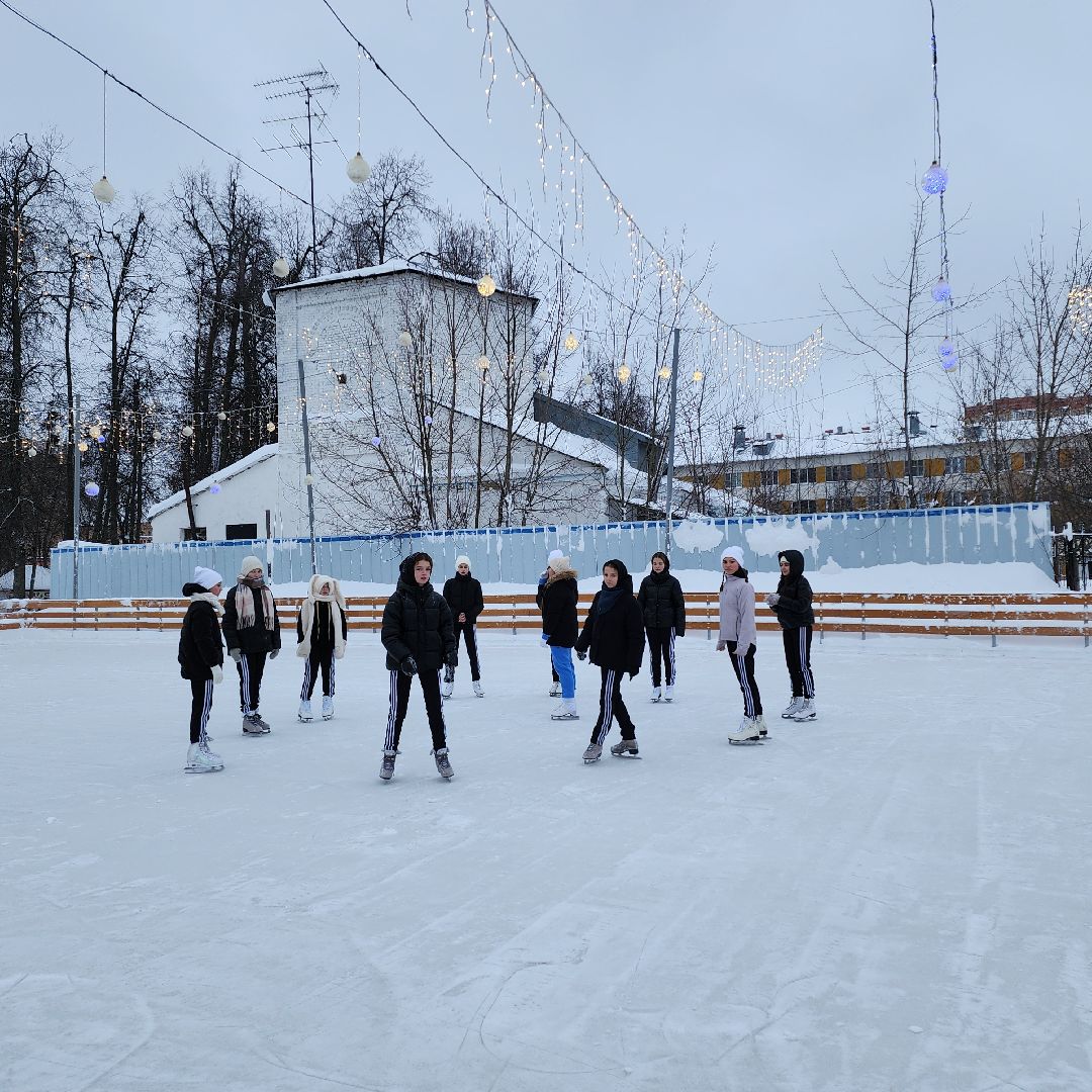 Егорьевск, Каток, каток в парке, искусственный лед, подмосковье, московская область, открытие катка,