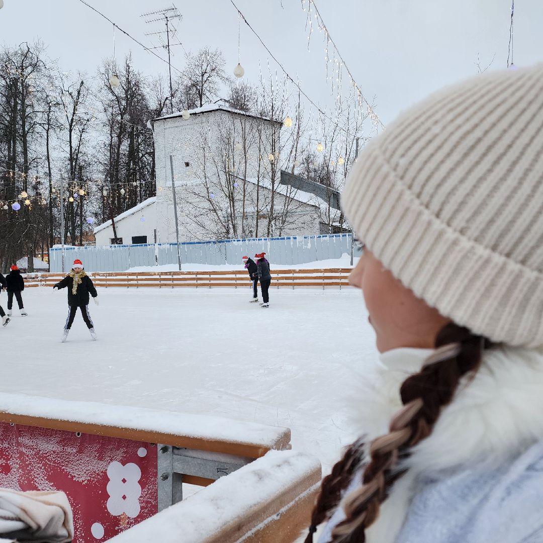 Егорьевск, Каток, каток в парке, искусственный лед, подмосковье, московская область, открытие катка,