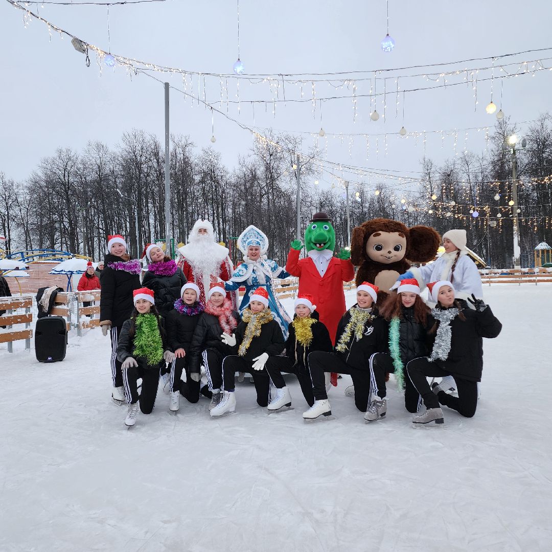 Егорьевск, Каток, каток в парке, искусственный лед, подмосковье, московская область, открытие катка,