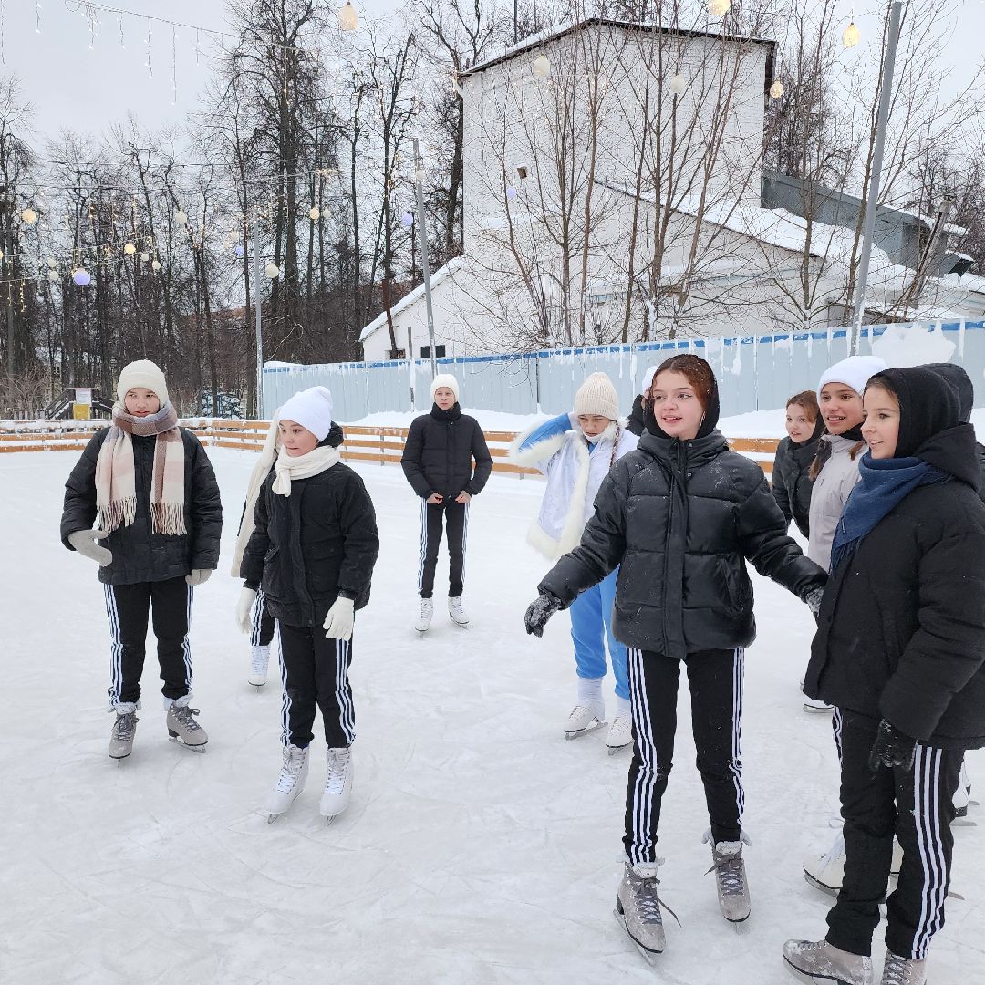 Егорьевск, Каток, каток в парке, искусственный лед, подмосковье, московская область, открытие катка,