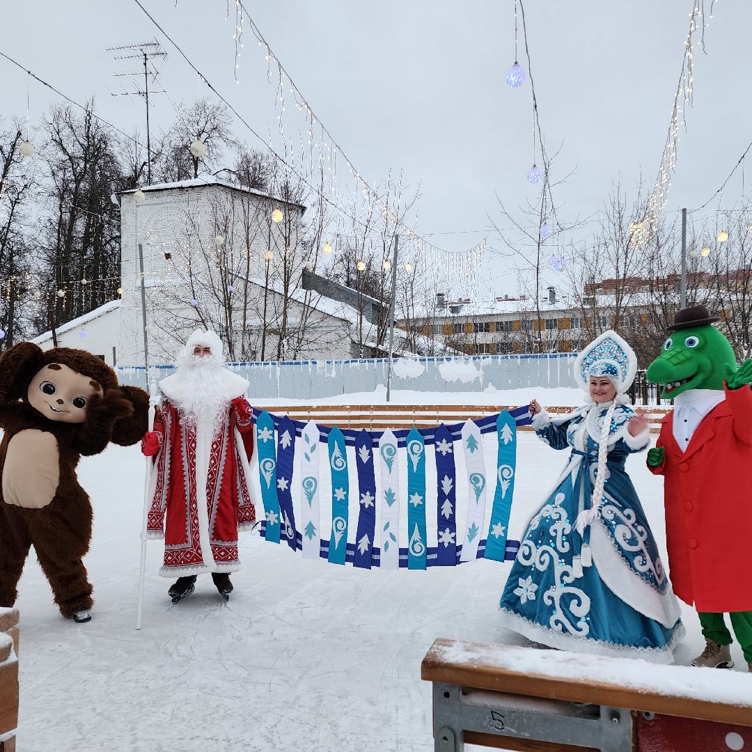 Егорьевск, Каток, каток в парке, искусственный лед, подмосковье, московская область, открытие катка,