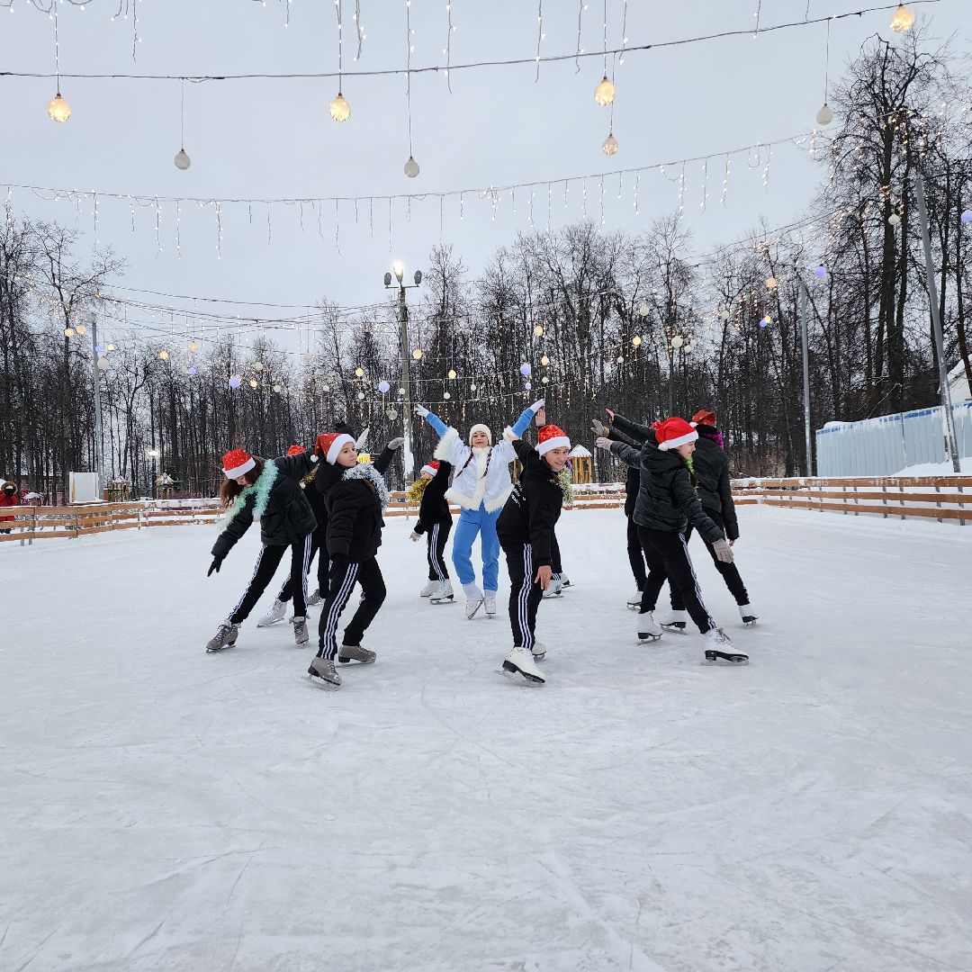 Егорьевск, Каток, каток в парке, искусственный лед, подмосковье, московская область, открытие катка,
