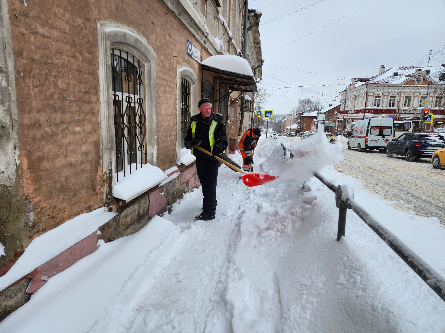 серпухов, подмосковье, благоустройство, уборка снега,