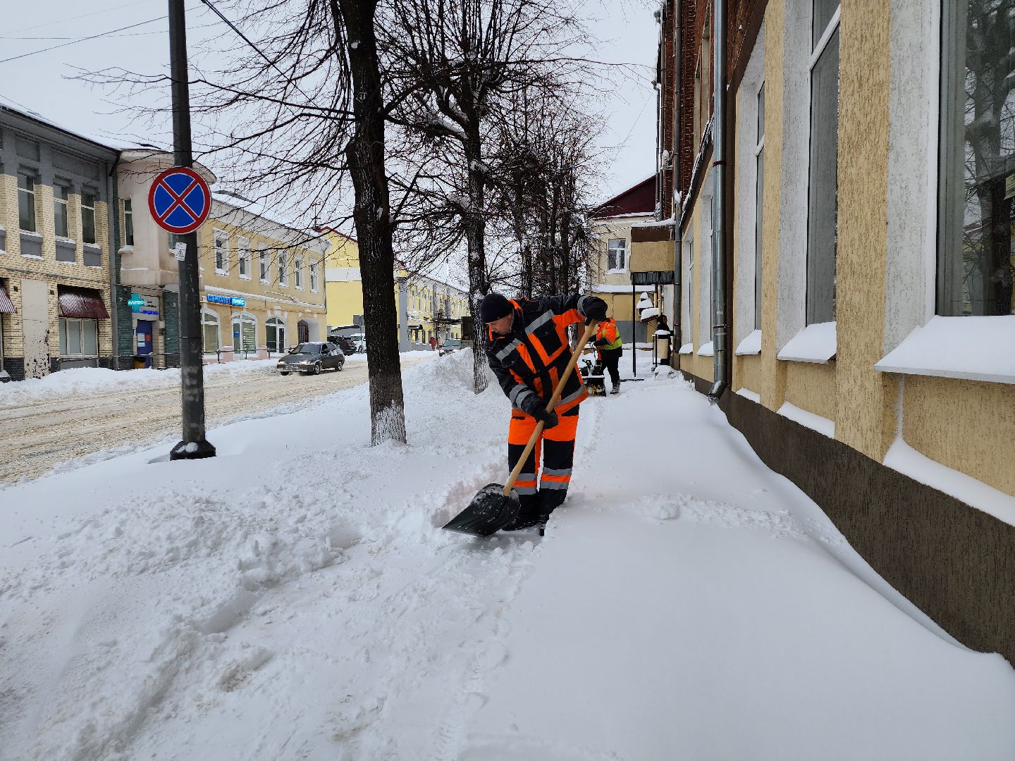 серпухов, подмосковье, благоустройство, уборка снега,