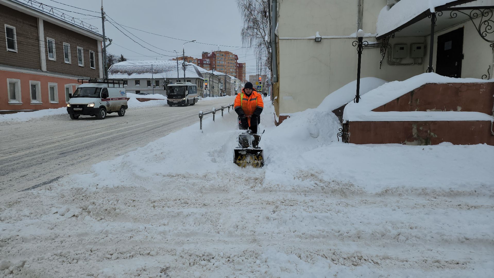 серпухов, подмосковье, благоустройство, уборка снега,
