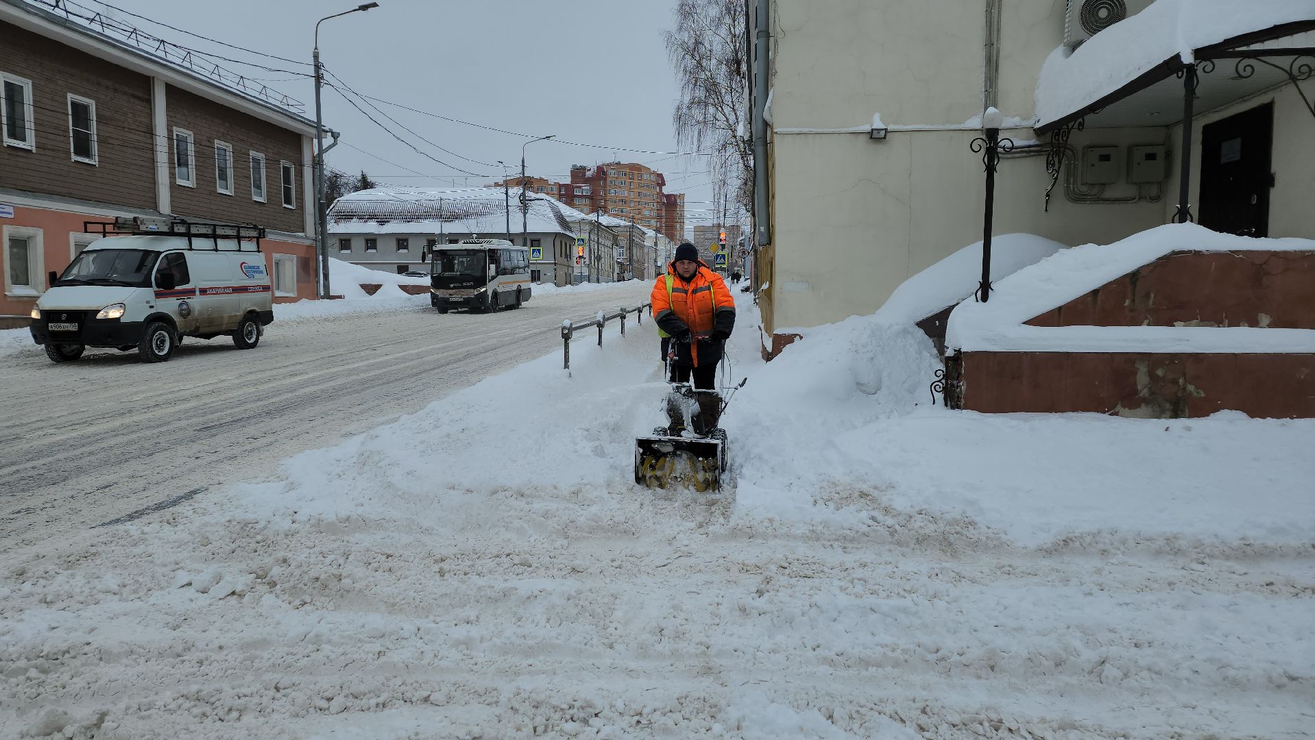 серпухов, подмосковье, благоустройство, уборка снега,