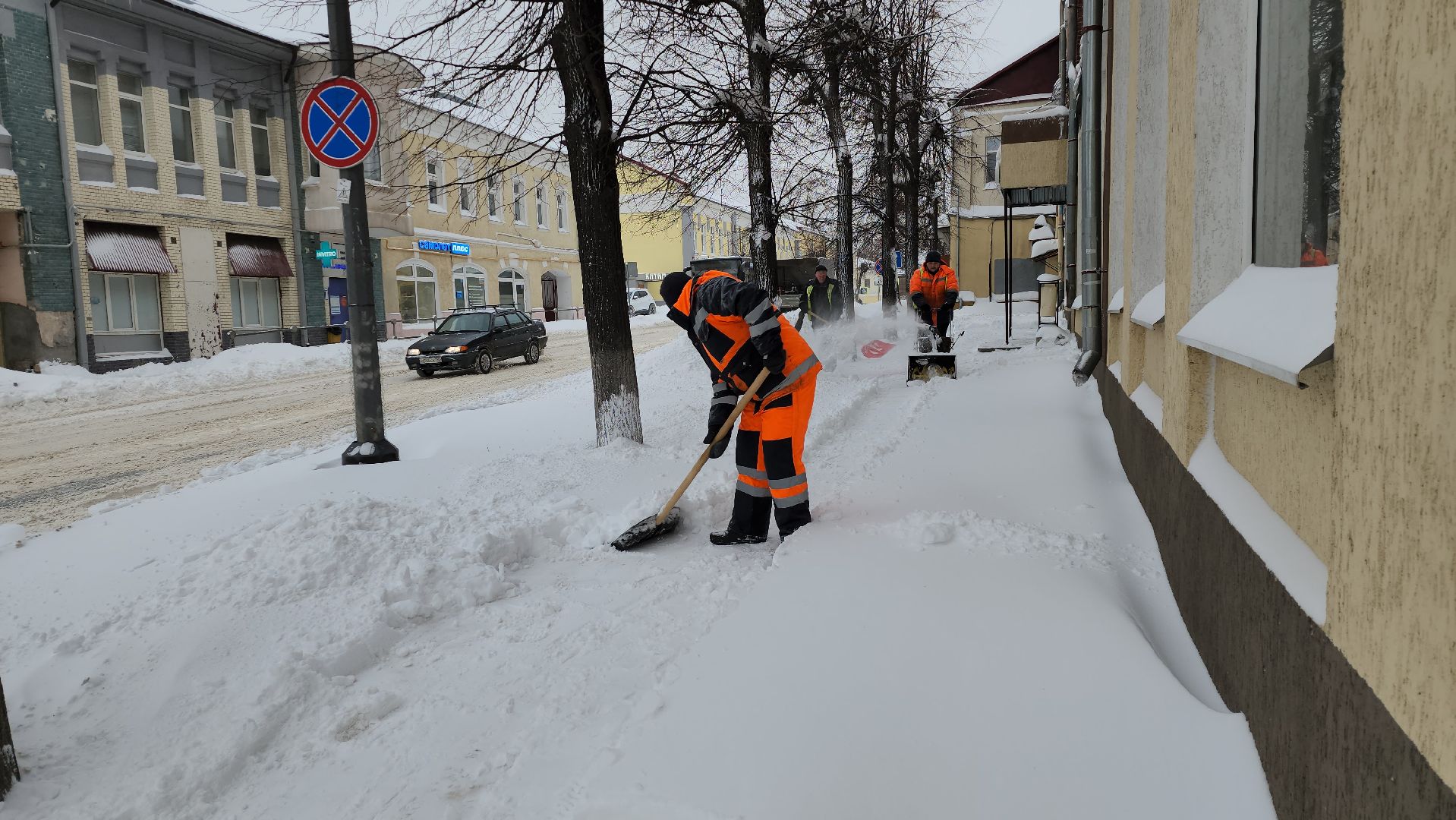 серпухов, подмосковье, благоустройство, уборка снега,