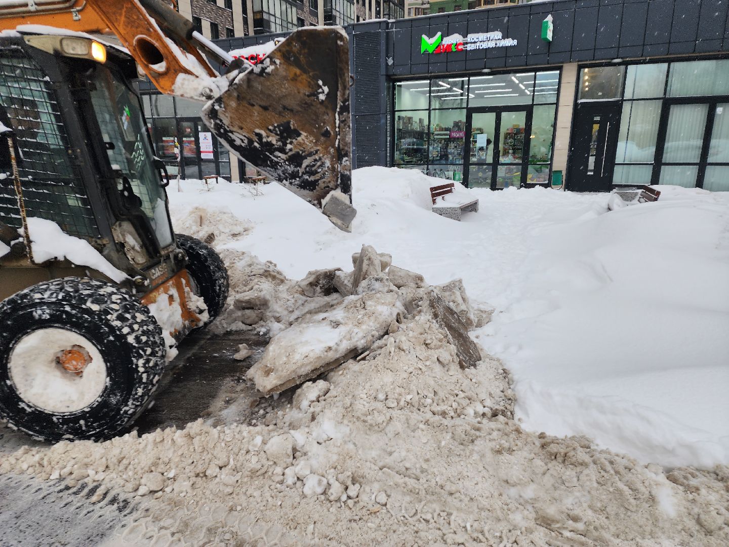 Химки, Подмосковье, снег, зима, холода,