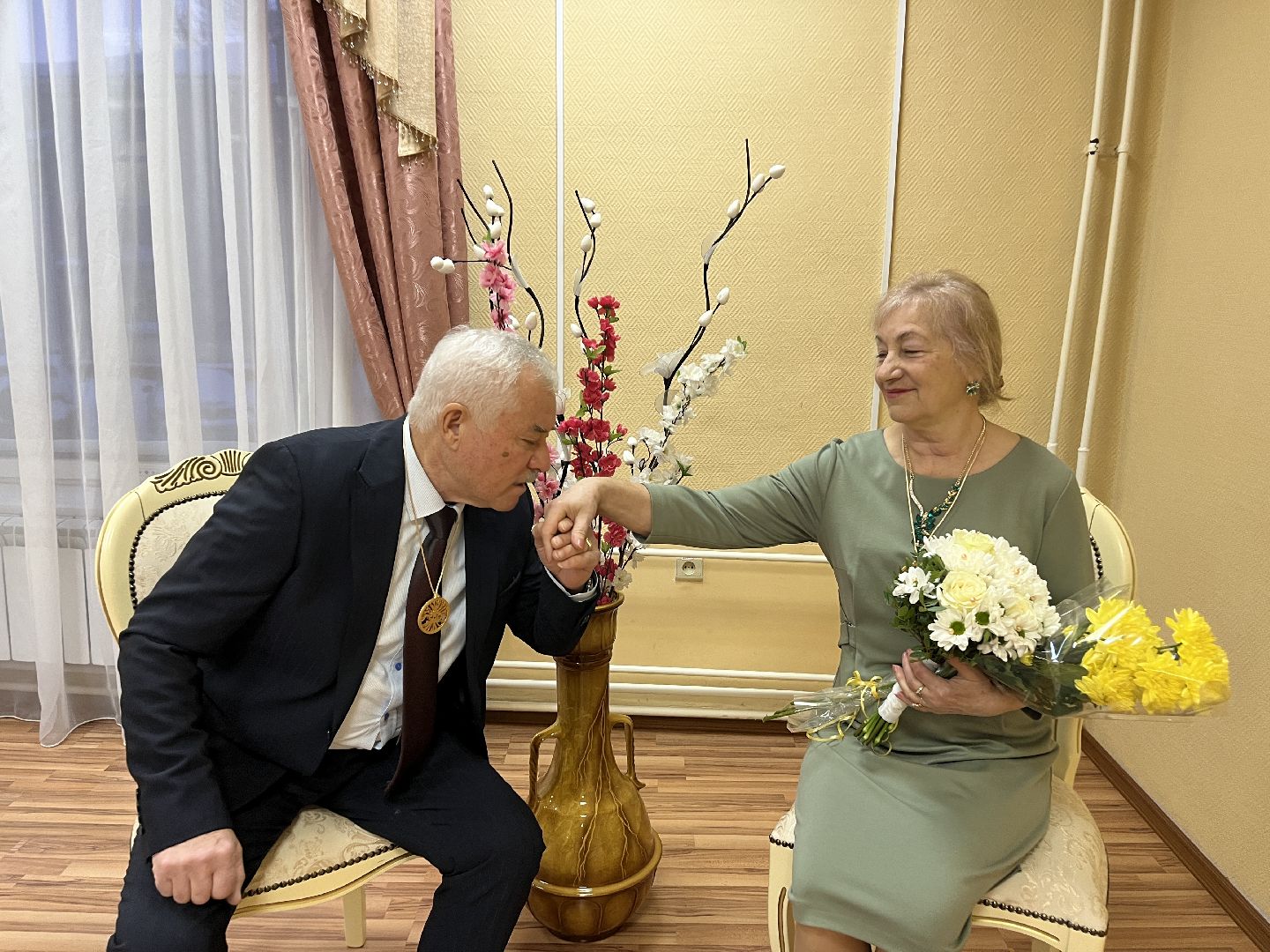 Волоколамск, юбиляры, золотая свадьба, 50 лет вместе,