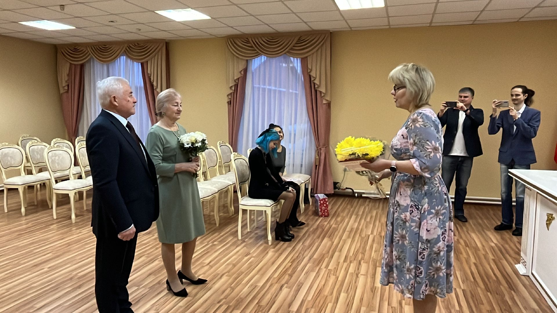 Волоколамск, юбиляры, золотая свадьба, 50 лет вместе,