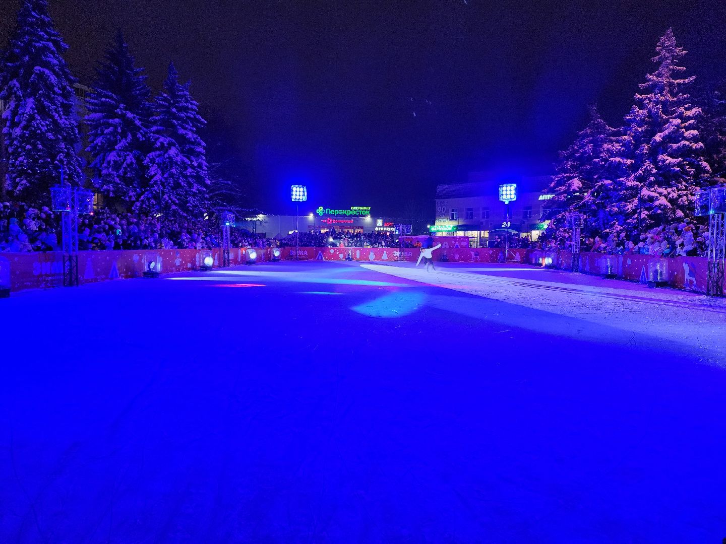 раменское, культура, открытие центрального катка в Раменском, ледовое шоу Ильи Авербуха,