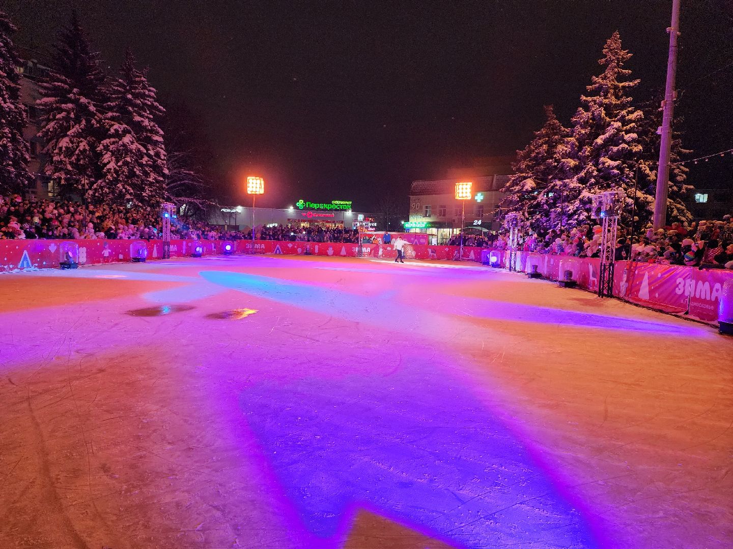 раменское, культура, открытие центрального катка в Раменском, ледовое шоу Ильи Авербуха,