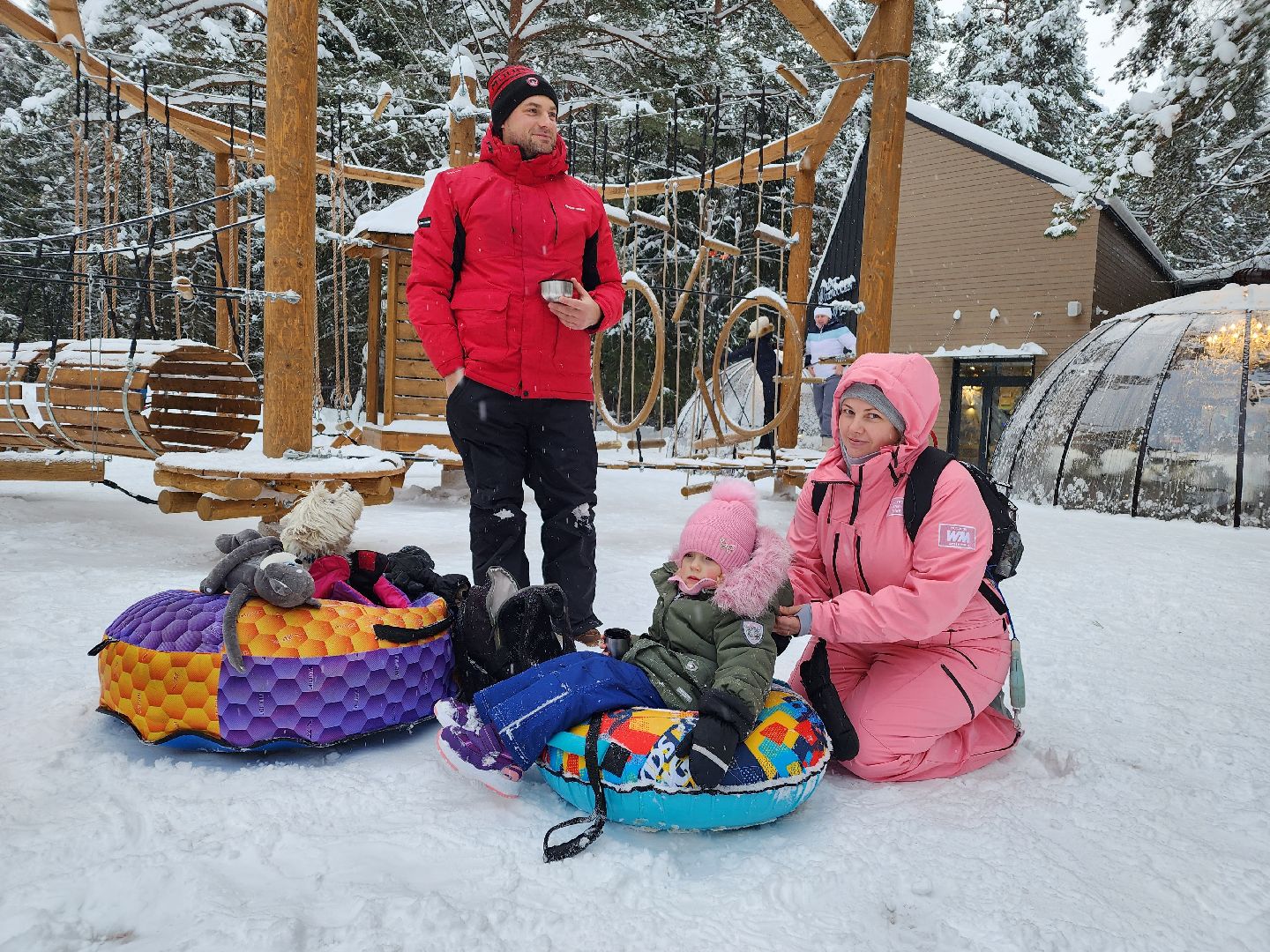 Лес, Парк, Лыжи, лыжная трасса, соревнования, зажжение елки,