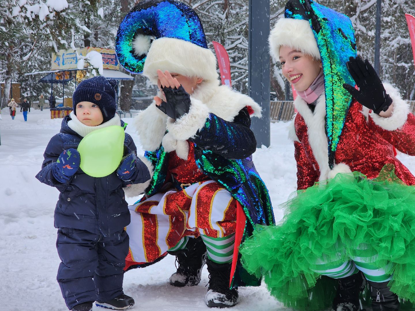 Лес, Парк, Лыжи, лыжная трасса, соревнования, зажжение елки,
